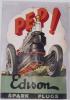 Edison Spark Plug Poster