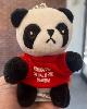 Plush Key Chain- Panda