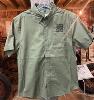Port Authority Short Sleeve easy Care Shirt- Clover Green