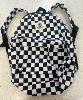 Back Pack- Black $ White