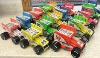 Wooden #20 Fluorescent Sparkle Sprint car