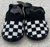 Baby Shoes- Black & White Checkered