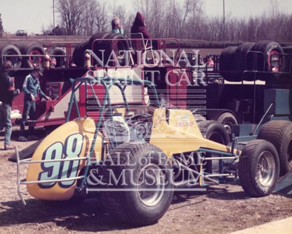 Jerry Russell, #98, Eldora, 04-01-84, HZ/NSCHoF&M