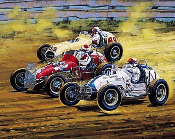 Dirt Track Legends Print