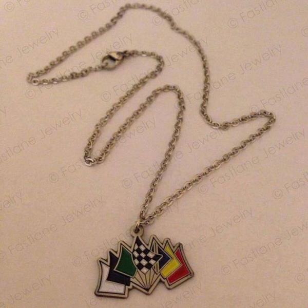 7 Flags of Racing Necklace
