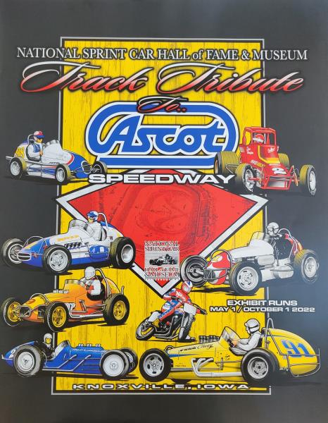 Track Tribute to Ascot Speedway Poster