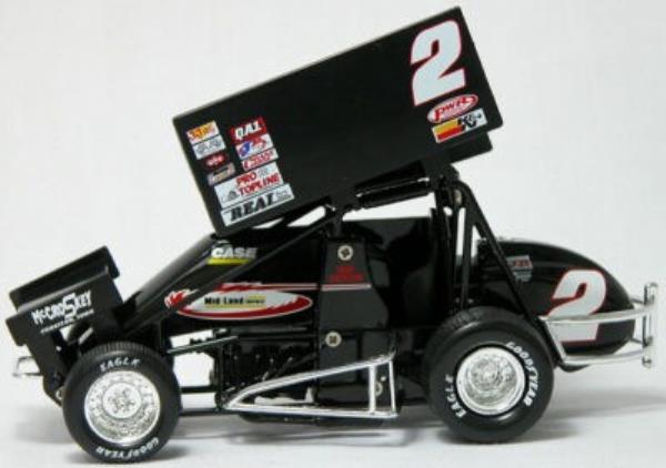 Skip Jackson #2 1:24th Scale Die Cast Sprint Car