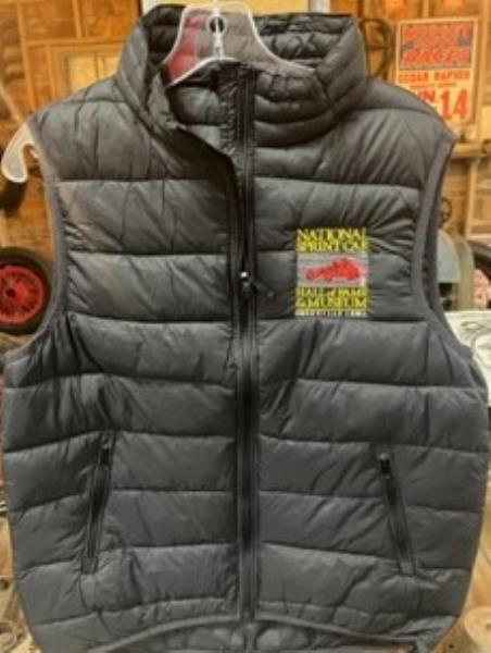 Ladies' Puffer Vest - Deep Black