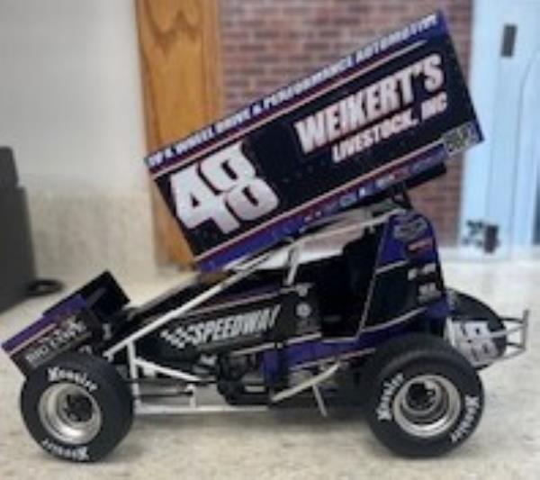2025 #48 Kauffman Racing Sprint Car-Danny Dietrich