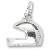 Silver Plated Racers Helmet