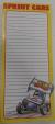 Lined Note Pad with Magnet
