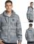 Men's Brushstroke Print Insulated Coat