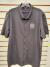 Anchor Gray Stretch Full-Button Polo