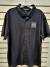 Deep Black Stretch Full-Button Polo