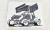 Black Winged Sprint Car Decal