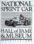 National Sprint Car Hall of Fame Decal - Black