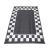 RV Patio Mat with Checkered Border