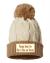 Hazelnut Beige & Mocha Beanie