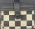 I.D. wallet Case-Cream and Black Checkered