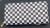 Large Wallet - Black and White Checkered