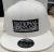 New Era Flat Bill Snap back Cap- White