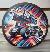 Sprint Car Round Tin Sign